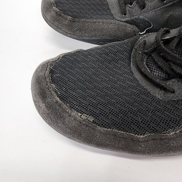 Asics Mens Matflex 6 Wrestling Shoes Black Silver White Size US 14 EUC 1081A021 - Picture 7 of 14